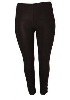 MAGNA LEGGING/ F-10 STUDS ZWART